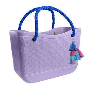 BocaBagg (LIlac) Large EVA Tote Bag-Like Bogg Bag
